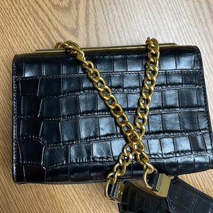 DKNY Leather Shoulder Bag